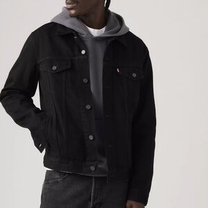Levi's Men's Black Denim Jacket